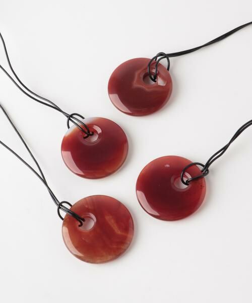 SMELLY / スメリー ネックレス・ペンダント・チョーカー | SMELLY so’　carnelian cord necklace | 詳細14