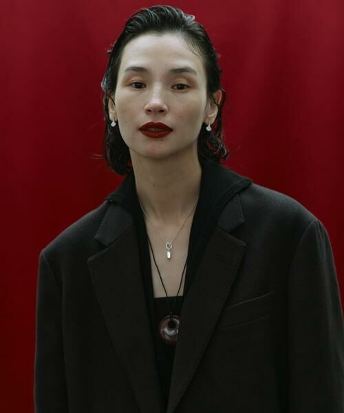 SMELLY / スメリー ネックレス・ペンダント・チョーカー | SMELLY so　rectangle motif necklace | 詳細3