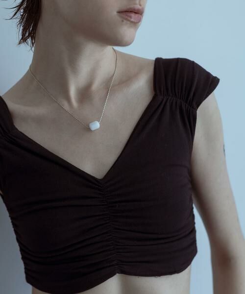 SMELLY / スメリー ネックレス・ペンダント・チョーカー | SMELLY so’　white jade necklace | 詳細2