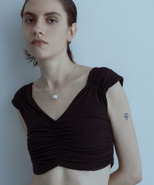 SMELLY / スメリー ネックレス・ペンダント・チョーカー | SMELLY so’　white jade necklace | 詳細3