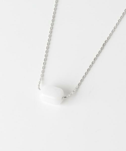 SMELLY / スメリー ネックレス・ペンダント・チョーカー | SMELLY so’　white jade necklace | 詳細7