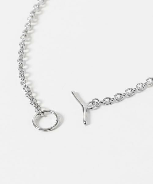 SMELLY / スメリー ネックレス・ペンダント・チョーカー | ニュアンスオーバルチェーンマンテルネックレス | 詳細6