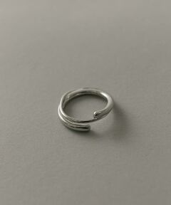 SMELLY / スメリー リング | ステンレスニュアンスクロスリング