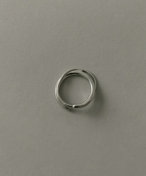 SMELLY / スメリー リング | ステンレスニュアンスクロスリング | 詳細2