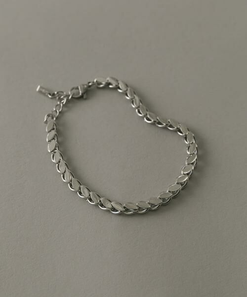 SMELLY / スメリー ブレスレット・バングル | ステンレスリーフモチーフチェーンブレスレット | 詳細1