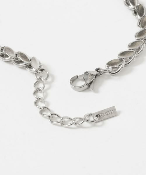 SMELLY / スメリー ブレスレット・バングル | ステンレスリーフモチーフチェーンブレスレット | 詳細4