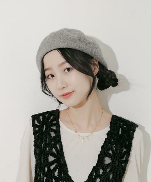 SMELLY / スメリー ハンチング・キャスケット・ベレー帽 | シンプルバスクベレー | 詳細21