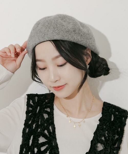 SMELLY / スメリー ハンチング・キャスケット・ベレー帽 | シンプルバスクベレー | 詳細22