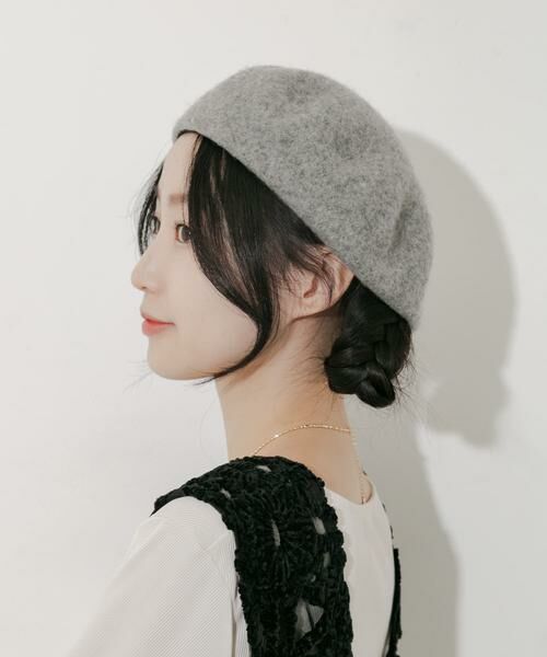 SMELLY / スメリー ハンチング・キャスケット・ベレー帽 | シンプルバスクベレー | 詳細23