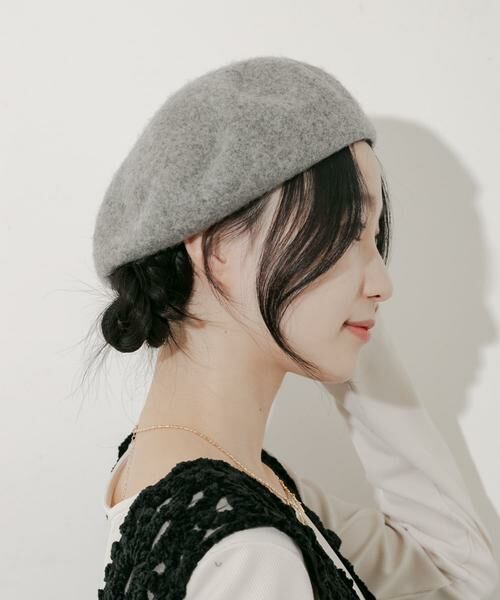 SMELLY / スメリー ハンチング・キャスケット・ベレー帽 | シンプルバスクベレー | 詳細25