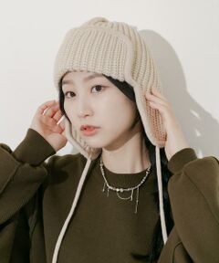 SMELLY / スメリー ニットキャップ | リブニットフライトキャップ