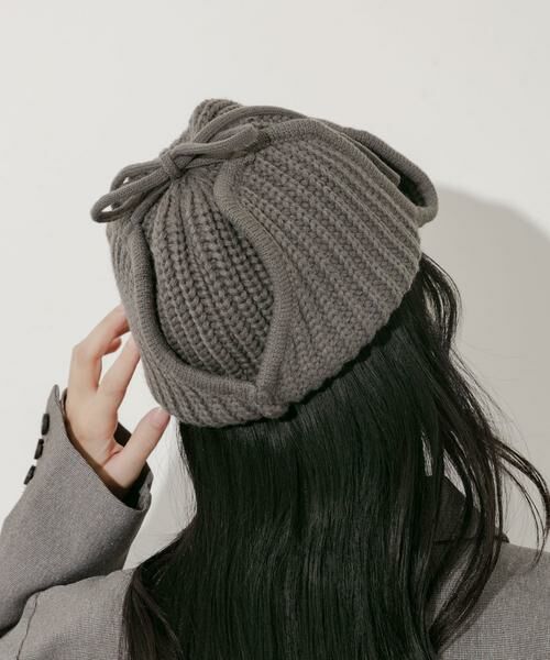 SMELLY / スメリー ニットキャップ | リブニットフライトキャップ | 詳細2