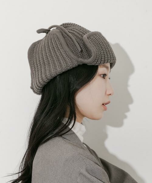 SMELLY / スメリー ニットキャップ | リブニットフライトキャップ | 詳細3