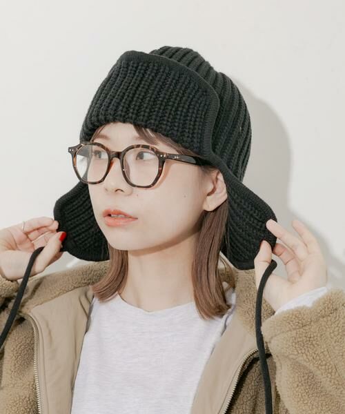 SMELLY / スメリー ニットキャップ | リブニットフライトキャップ | 詳細14