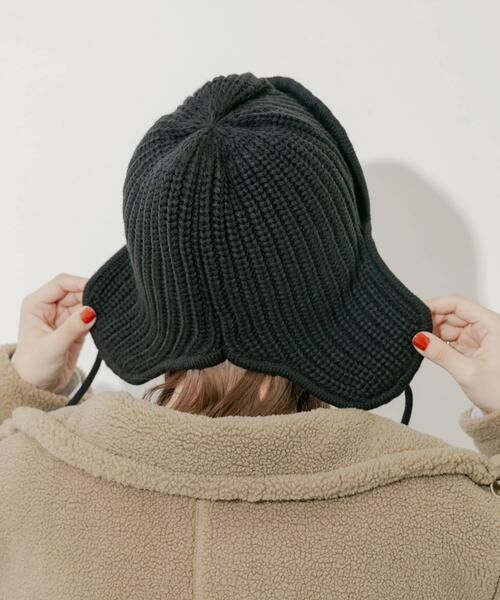 SMELLY / スメリー ニットキャップ | リブニットフライトキャップ | 詳細15