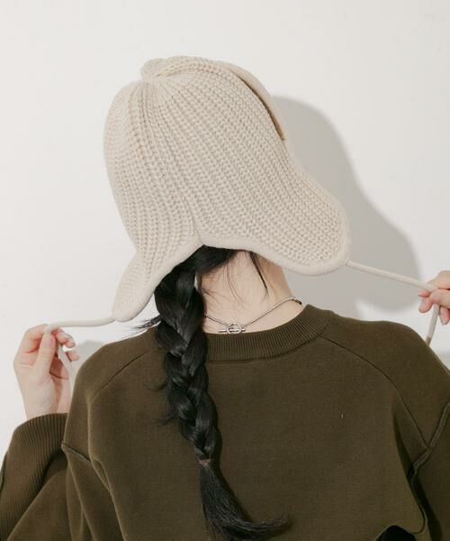 SMELLY / スメリー ニットキャップ | リブニットフライトキャップ | 詳細25