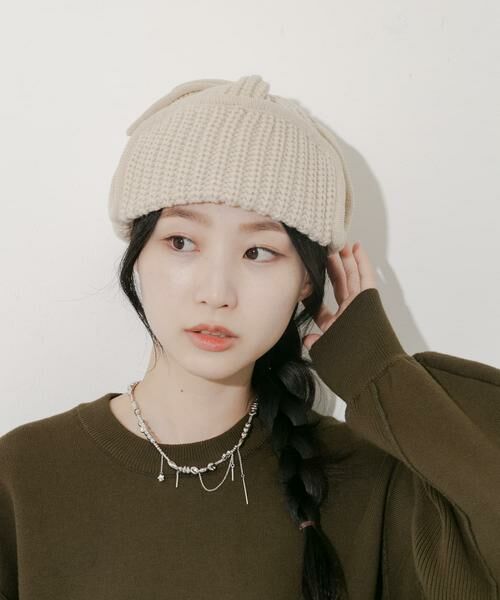 SMELLY / スメリー ニットキャップ | リブニットフライトキャップ | 詳細26