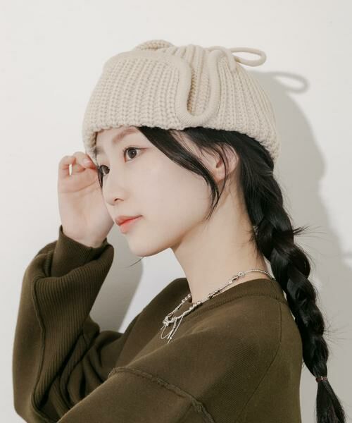 SMELLY / スメリー ニットキャップ | リブニットフライトキャップ | 詳細27