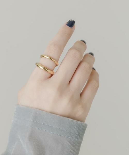 SMELLY / スメリー リング | ステンレスニュアンスラインリング | 詳細2