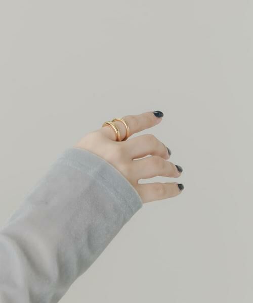 SMELLY / スメリー リング | ステンレスニュアンスラインリング | 詳細3