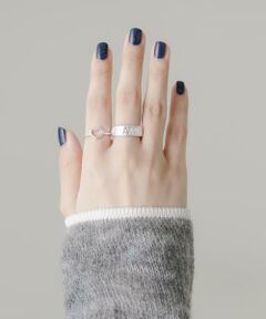 SMELLY / スメリー リング | メッセージロゴ2セットリング