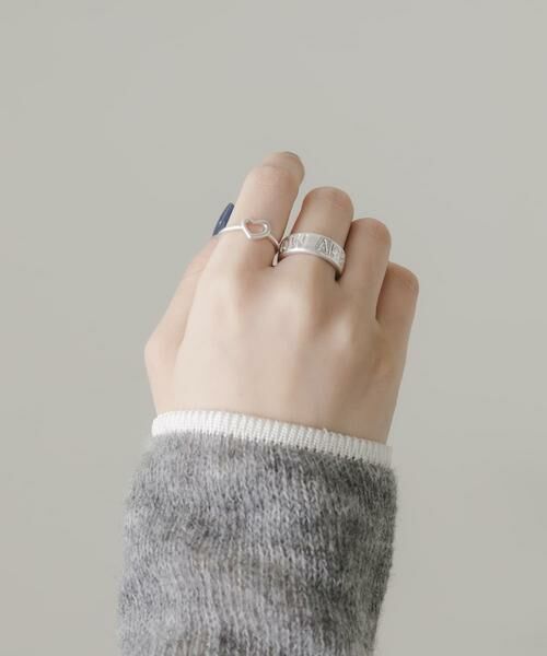 SMELLY / スメリー リング | メッセージロゴ2セットリング | 詳細1