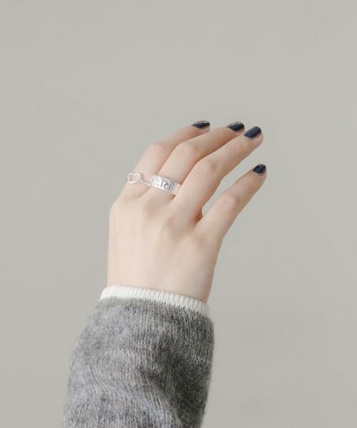 SMELLY / スメリー リング | メッセージロゴ2セットリング | 詳細2