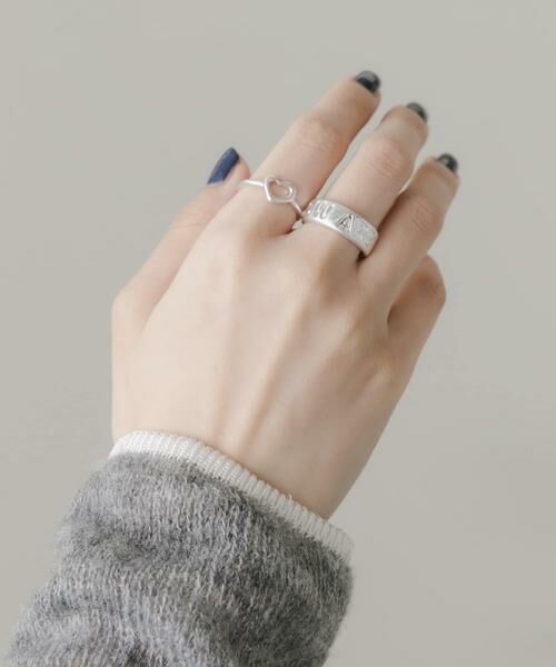 SMELLY / スメリー リング | メッセージロゴ2セットリング | 詳細3