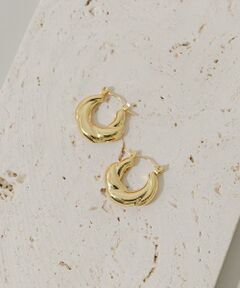 SMELLY / スメリー ピアス・イヤリング | ステンレスデザインフープピアス