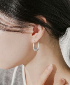 SMELLY / スメリー ピアス・イヤリング | ラウンドエッジフープピアス