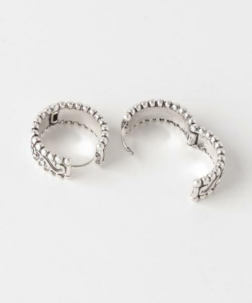 SMELLY / スメリー ピアス・イヤリング | ヴィンテージチックワンタッチフープピアス | 詳細7