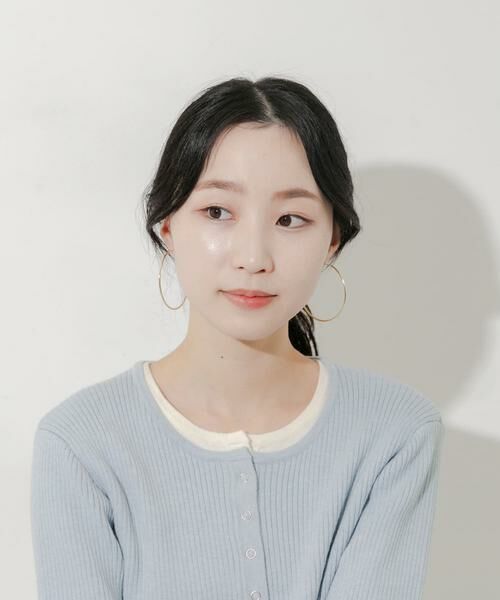 SMELLY / スメリー ピアス・イヤリング | ナローフープピアス | 詳細6