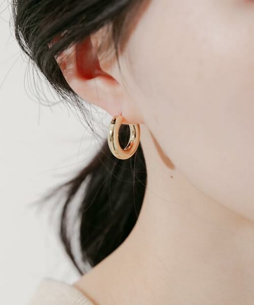 SMELLY / スメリー ピアス・イヤリング | パールノットラリエット2WAYフープピアス | 詳細6