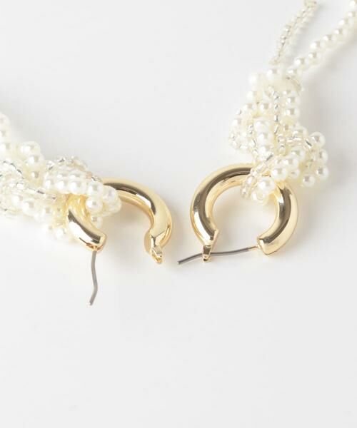 SMELLY / スメリー ピアス・イヤリング | パールノットラリエット2WAYフープピアス | 詳細9