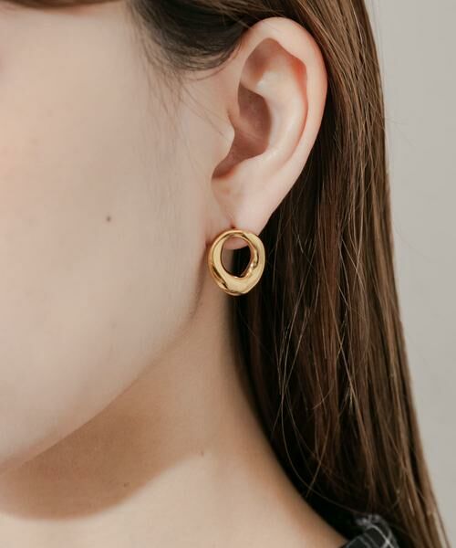 SMELLY / スメリー ピアス・イヤリング | ステンレスニュアンスサークルピアス | 詳細5
