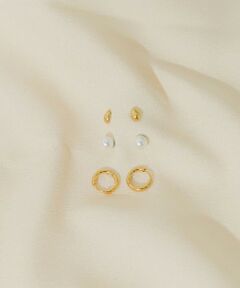 SMELLY / スメリー ピアス・イヤリング | ステンレスパールセットピアス