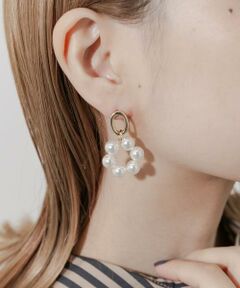 SMELLY / スメリー ピアス・イヤリング | パールサークルピアス