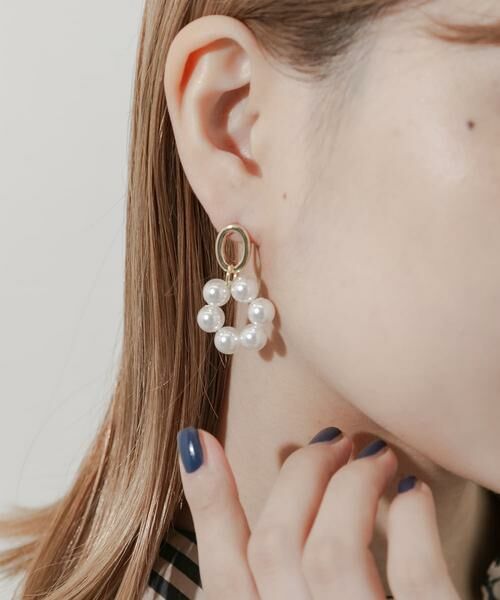 SMELLY / スメリー ピアス・イヤリング | パールサークルピアス | 詳細1