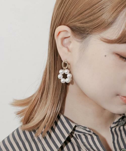 SMELLY / スメリー ピアス・イヤリング | パールサークルピアス | 詳細2