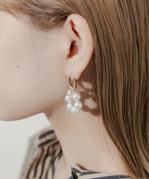 SMELLY / スメリー ピアス・イヤリング | パールサークルピアス | 詳細4
