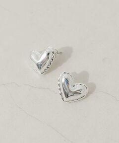 SMELLY / スメリー ピアス・イヤリング | プックリメタルハートピアス