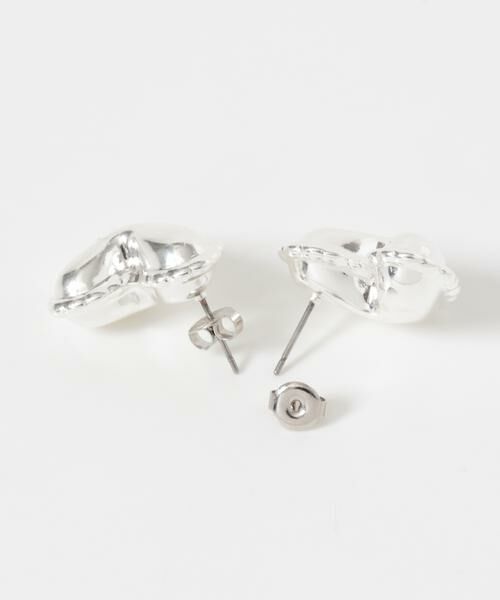 SMELLY / スメリー ピアス・イヤリング | プックリメタルハートピアス | 詳細7