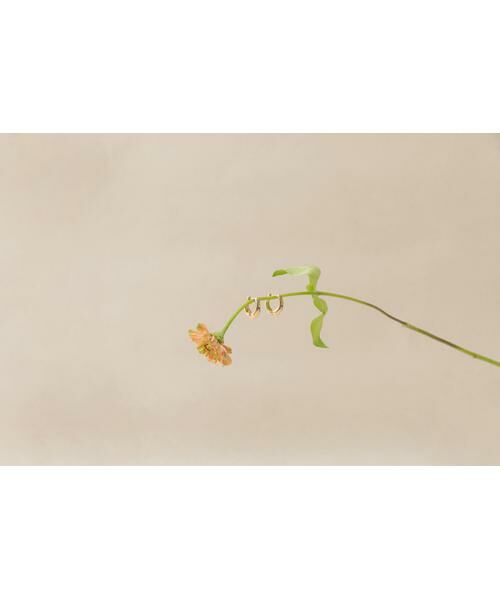 SMELLY / スメリー ピアス・イヤリング | メタルノットワンタッチフープピアス | 詳細5