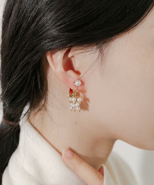 SMELLY / スメリー ピアス・イヤリング | ミニパールボリュームイヤリング | 詳細2