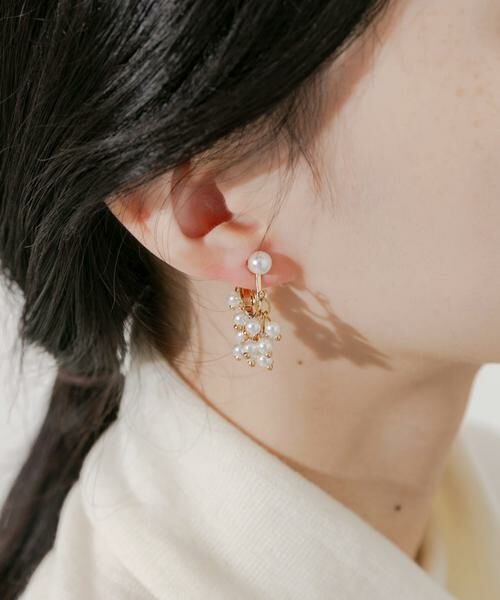 SMELLY / スメリー ピアス・イヤリング | ミニパールボリュームイヤリング | 詳細3