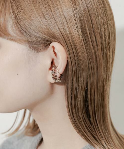 SMELLY / スメリー ピアス・イヤリング | ガラスビーズイヤカフ | 詳細2