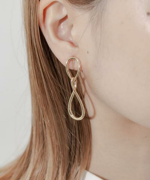 SMELLY / スメリー ピアス・イヤリング | メタルドロップデザインイヤリング | 詳細1