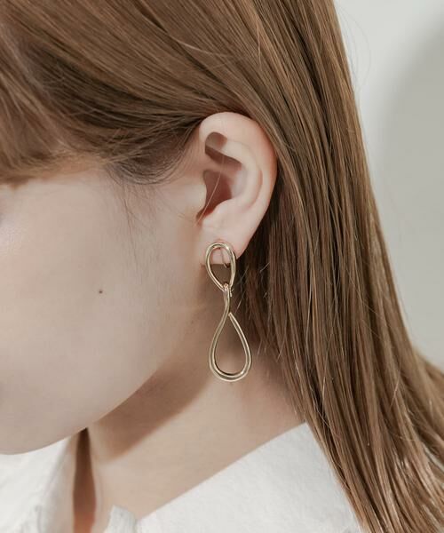 SMELLY / スメリー ピアス・イヤリング | メタルドロップデザインイヤリング | 詳細4