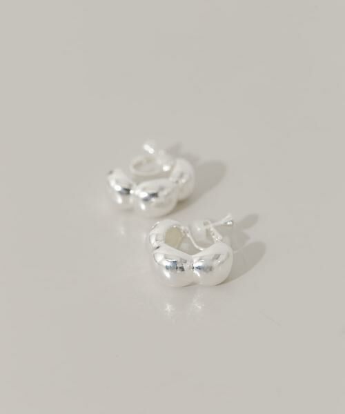 SMELLY / スメリー ピアス・イヤリング | メタルデザインボリュームイヤリング | 詳細1