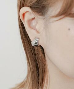 SMELLY / スメリー ピアス・イヤリング | メタルワイドカーブイヤリング